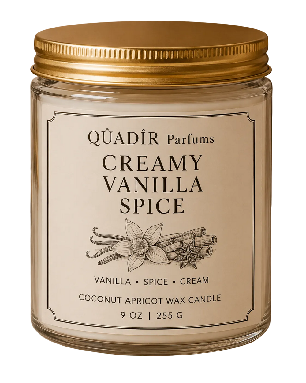 Creamy Vanilla Spice 9oz