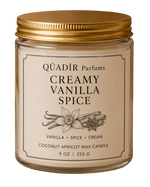 Creamy Vanilla Spice 9oz